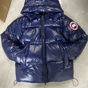 Canada Goose Navy Puffer Jacket